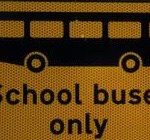 School Busses Only